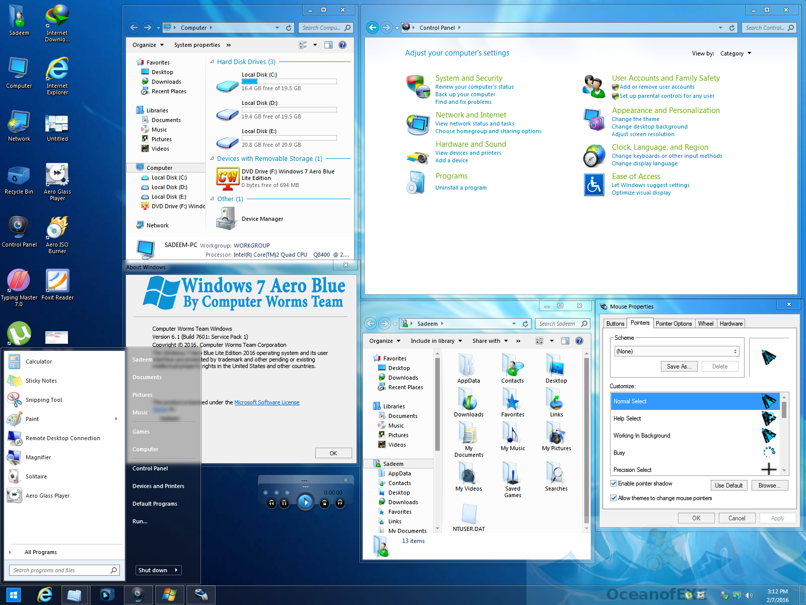 Glass Themes For Windows 7 Ultimate 32 Bit Free Download