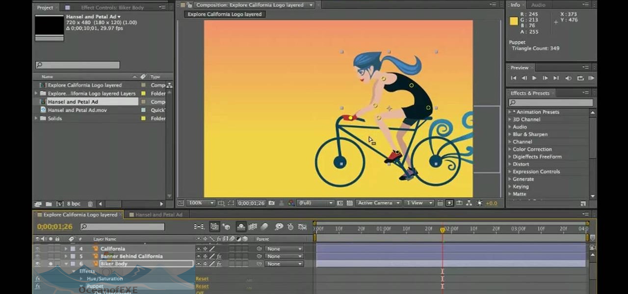 cara menggunakan adobe after effect cs5