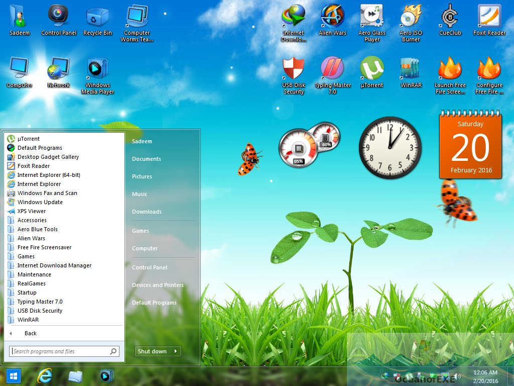 Windows 7 Aero Blue Edition Offline Installer Download